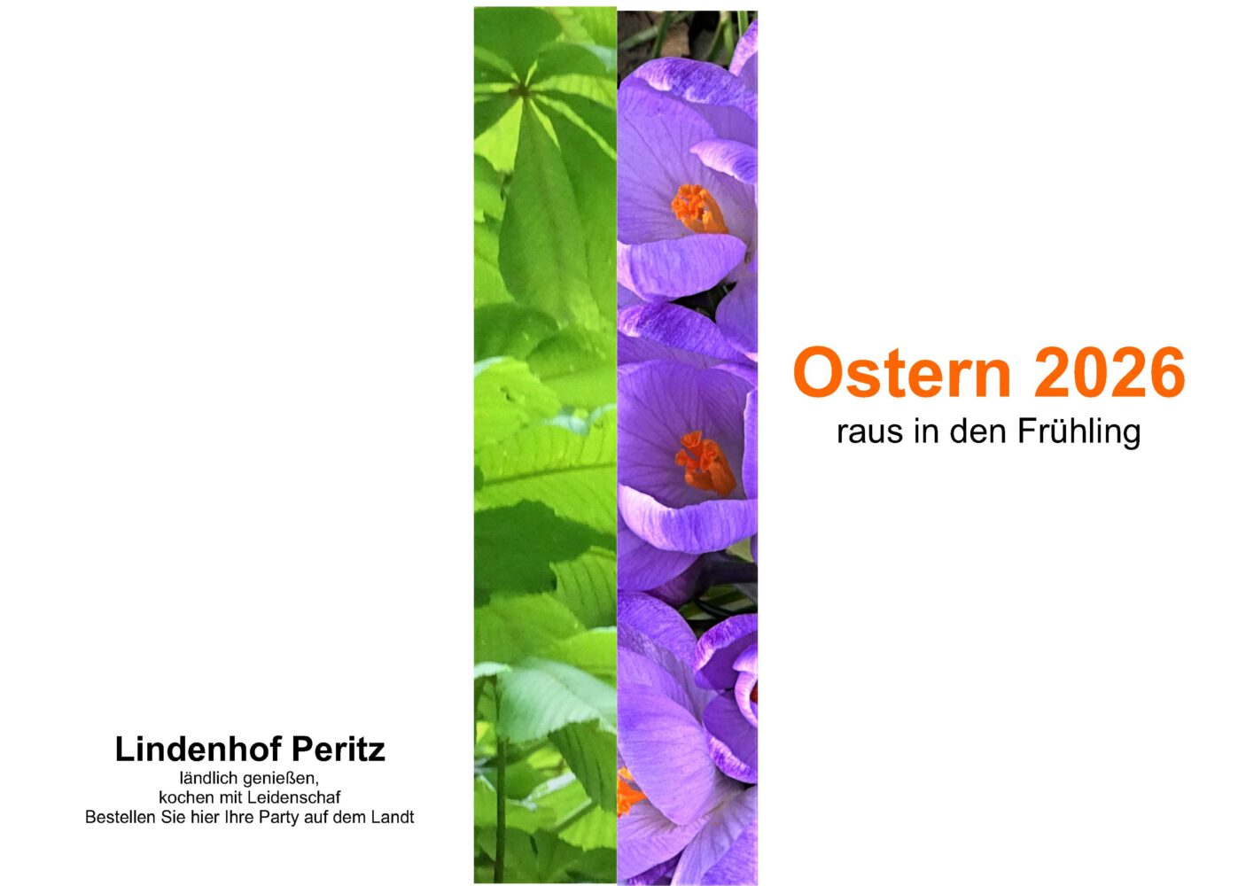 Speisekarte Ostern 2026 Seite 1